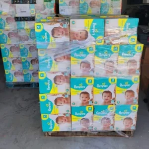 Palettes de lingettes Pampers